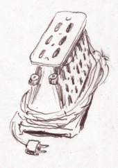 Tegning: Mads Kjersgaard 1993.